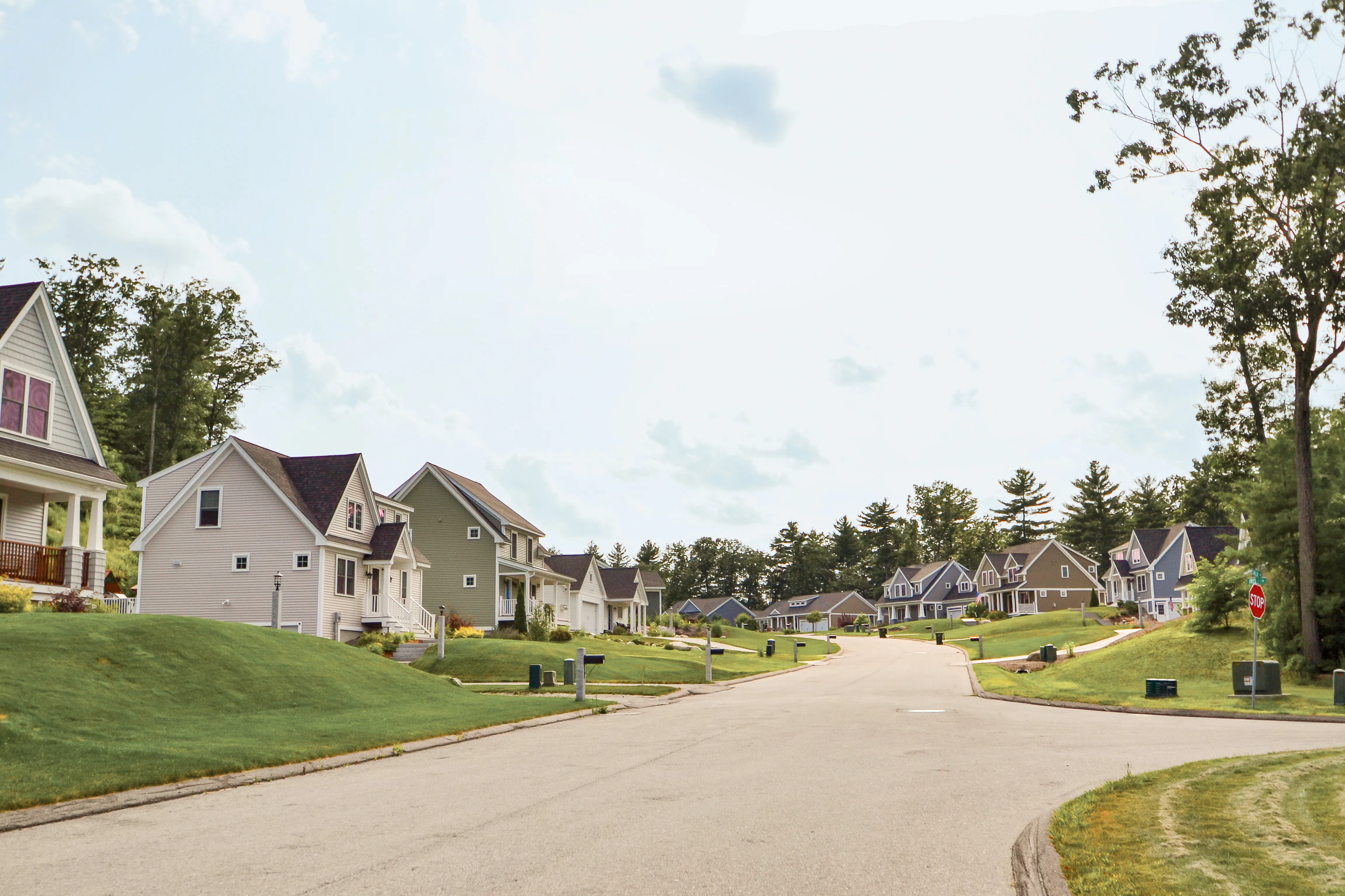 Street with Homes>